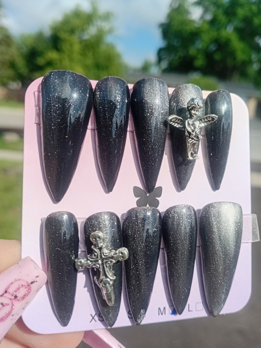 Gothic Press On Nails
