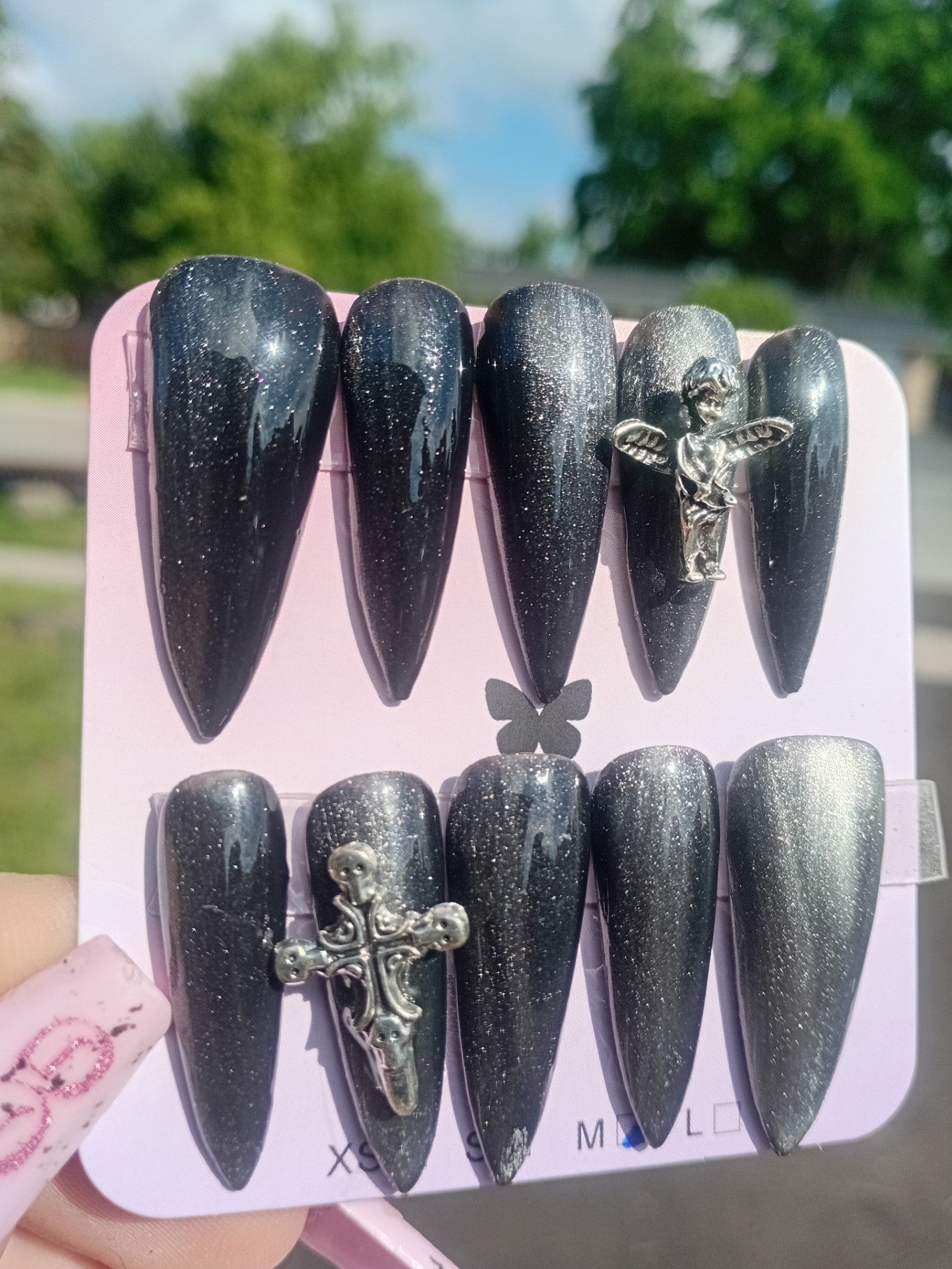 Gothic Press On Nails