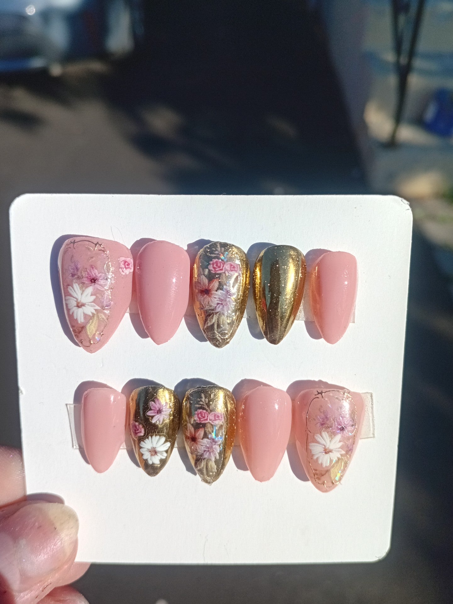 Golden Hour - Press On Nails