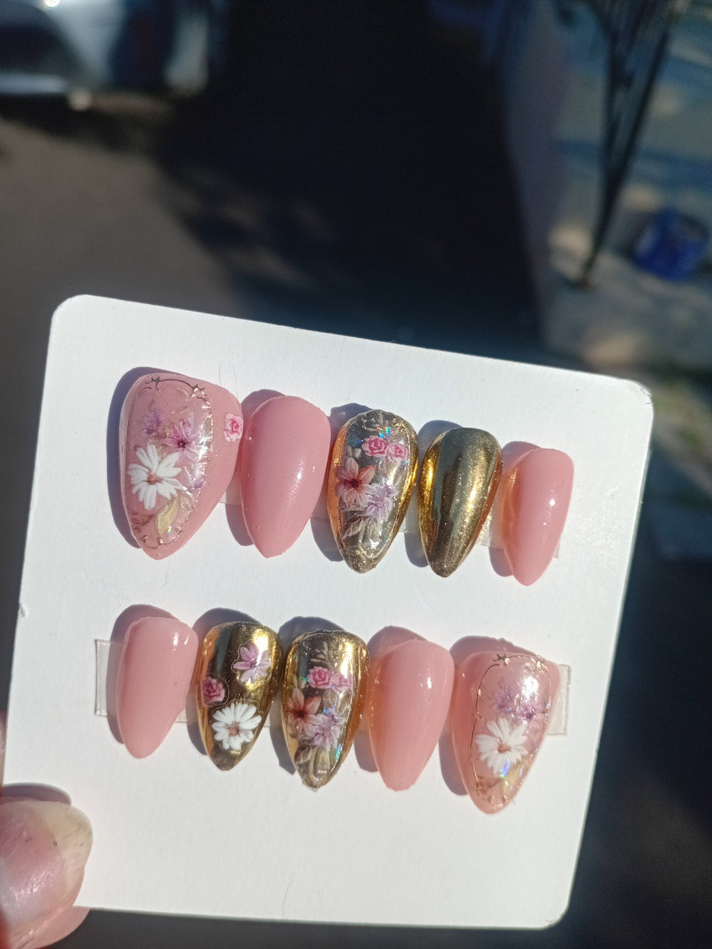 Golden Hour - Press On Nails