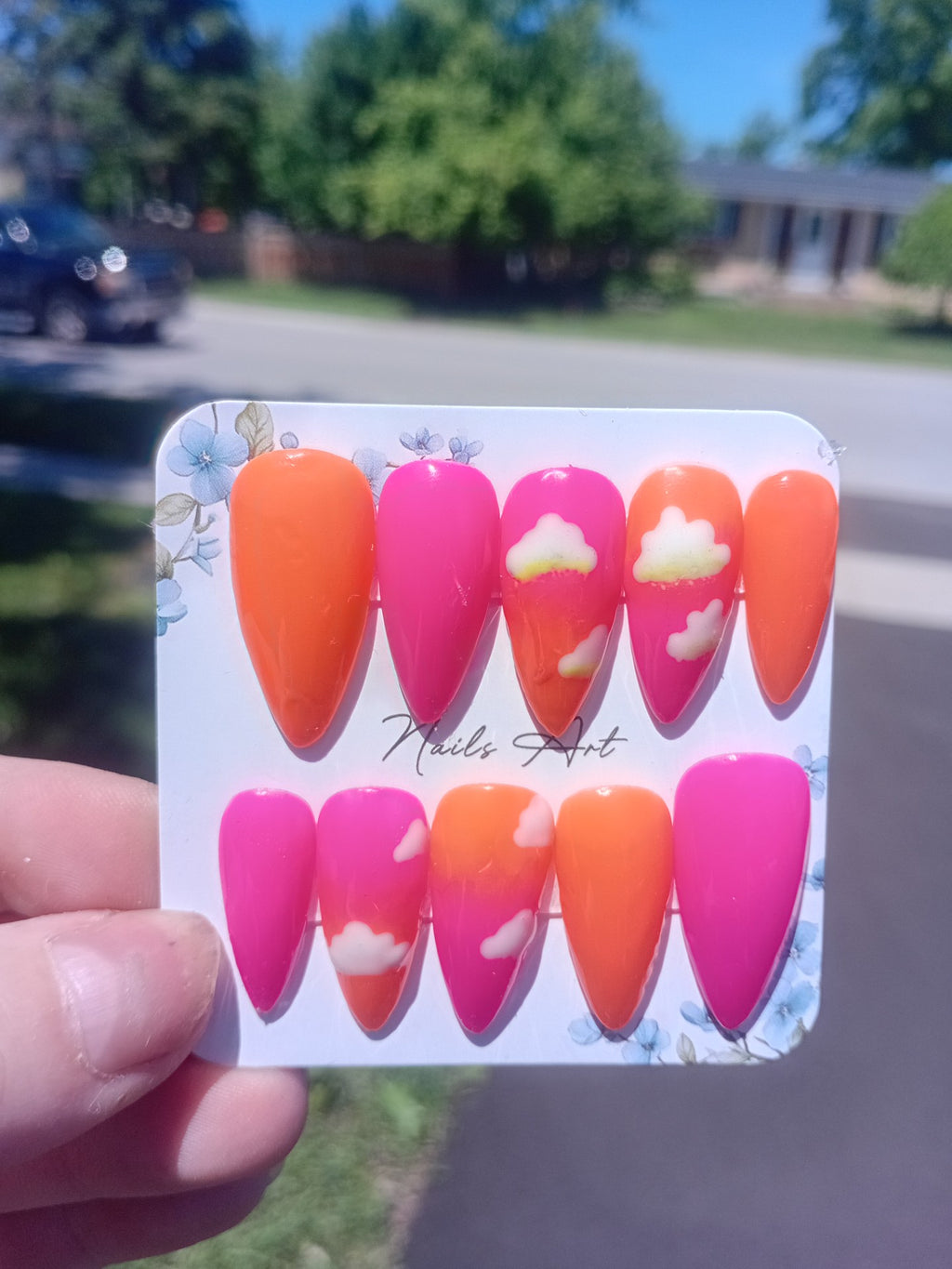 Summer Sunset - Press On Nails