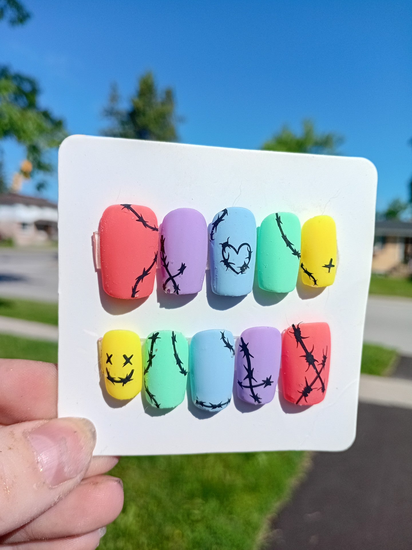 Franken Nails - Press On Nails