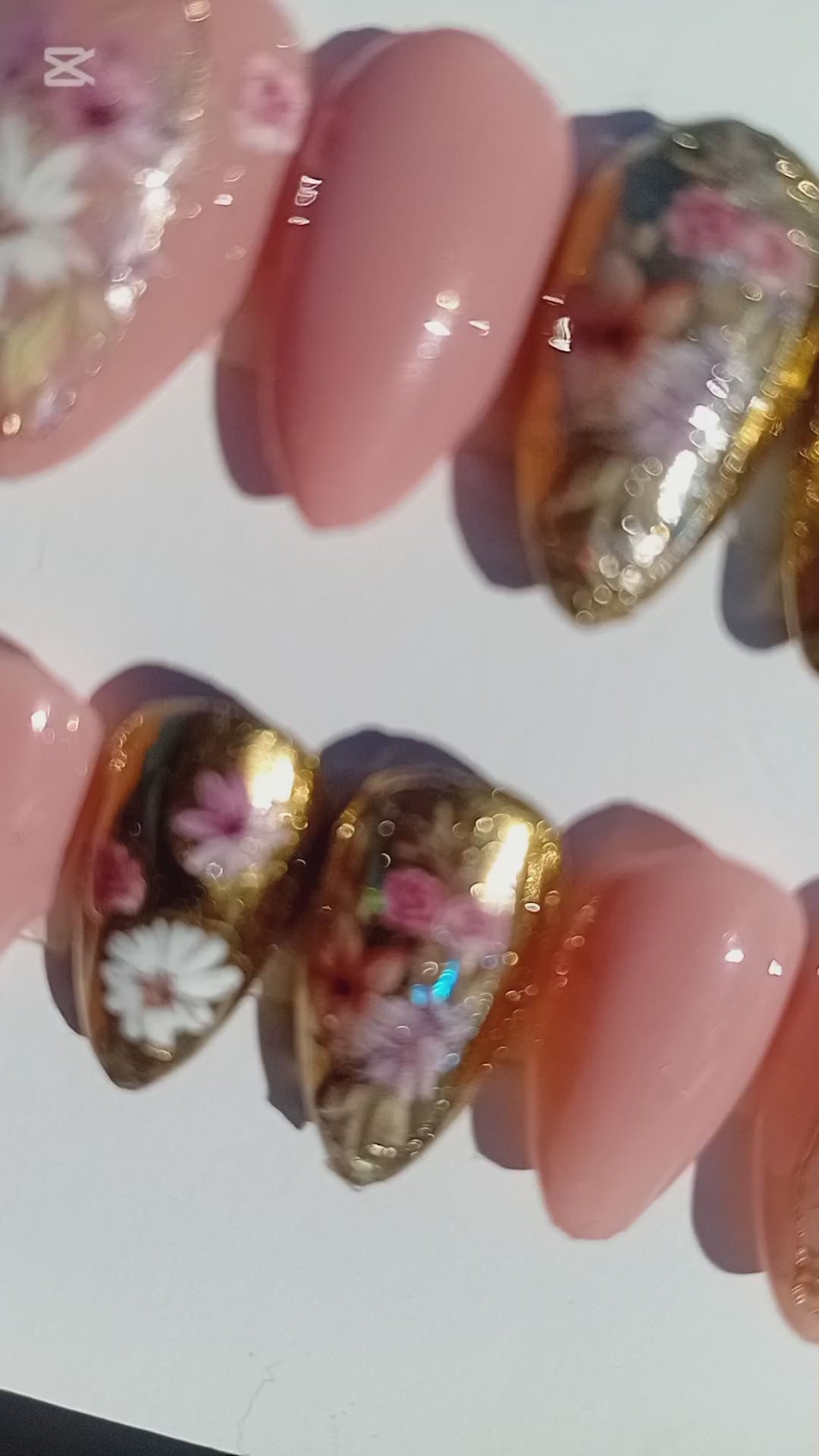 Golden Hour - Press On Nails