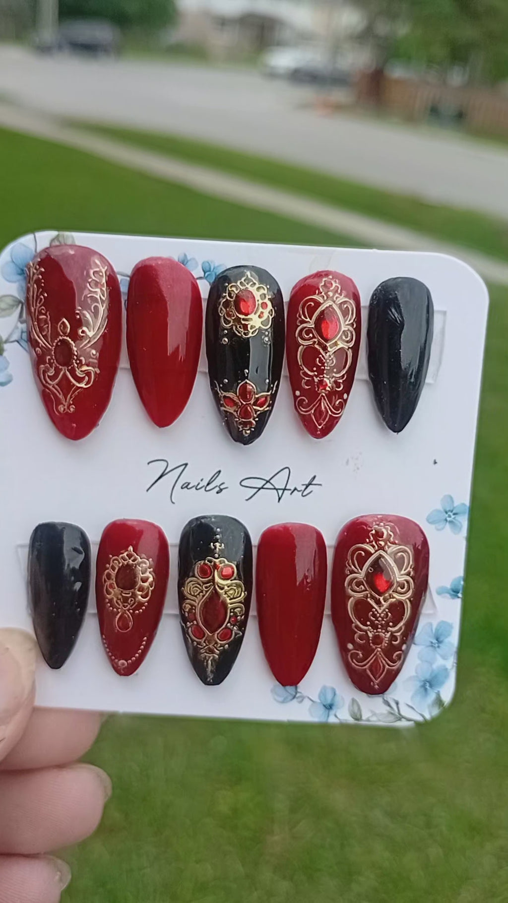 Royal Vamp - Press On Nails