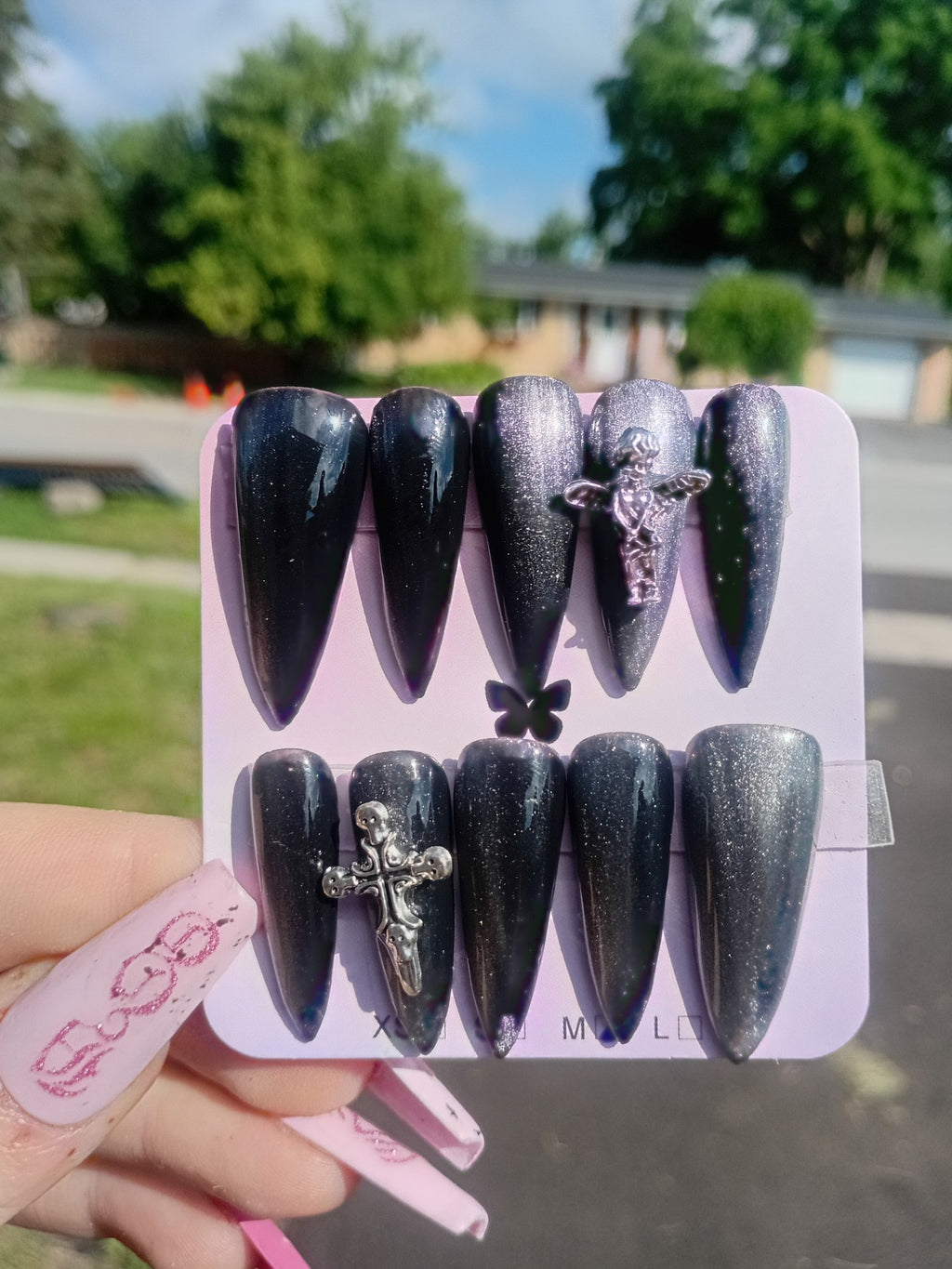 Gothic Press On Nails