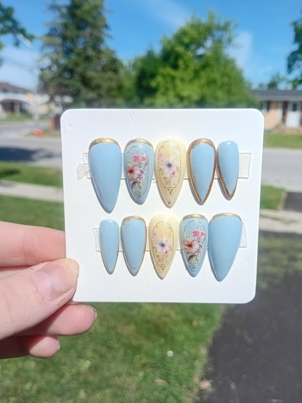 Tea Time - Press On Nails