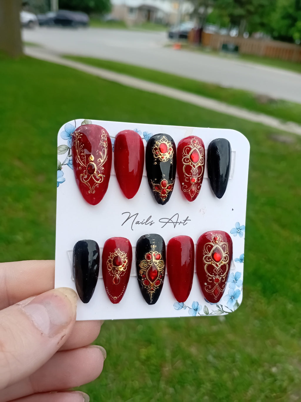 Royal Vamp - Press On Nails