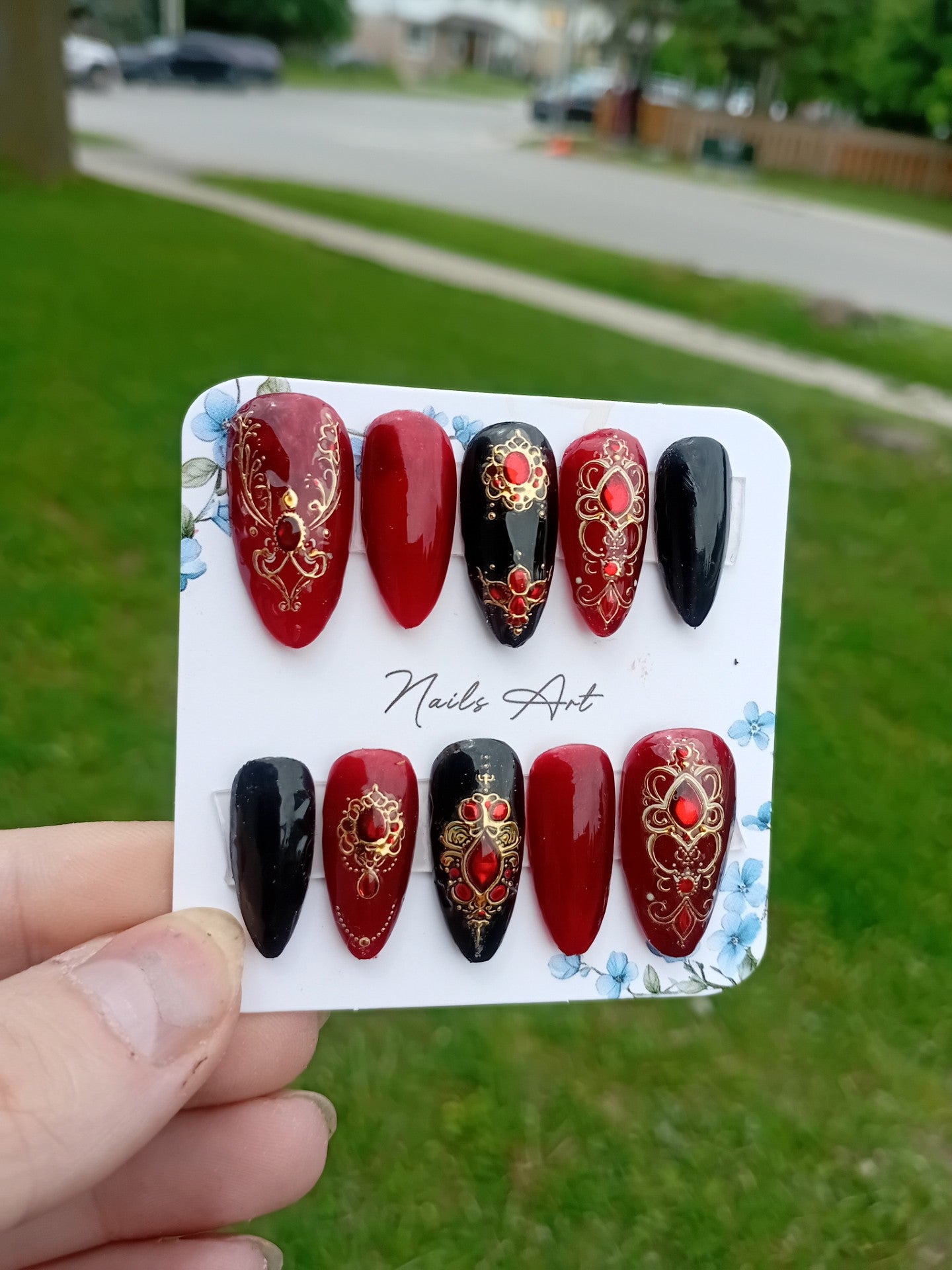 Royal Vamp - Press On Nails