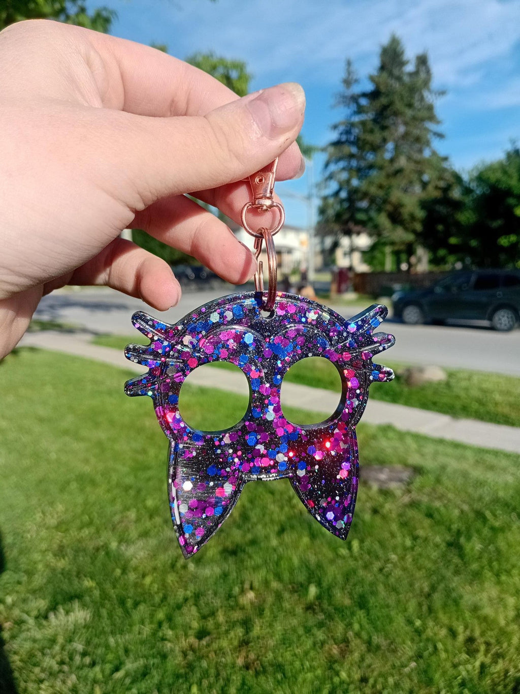 Witches Cat - Self Defense Key Chain