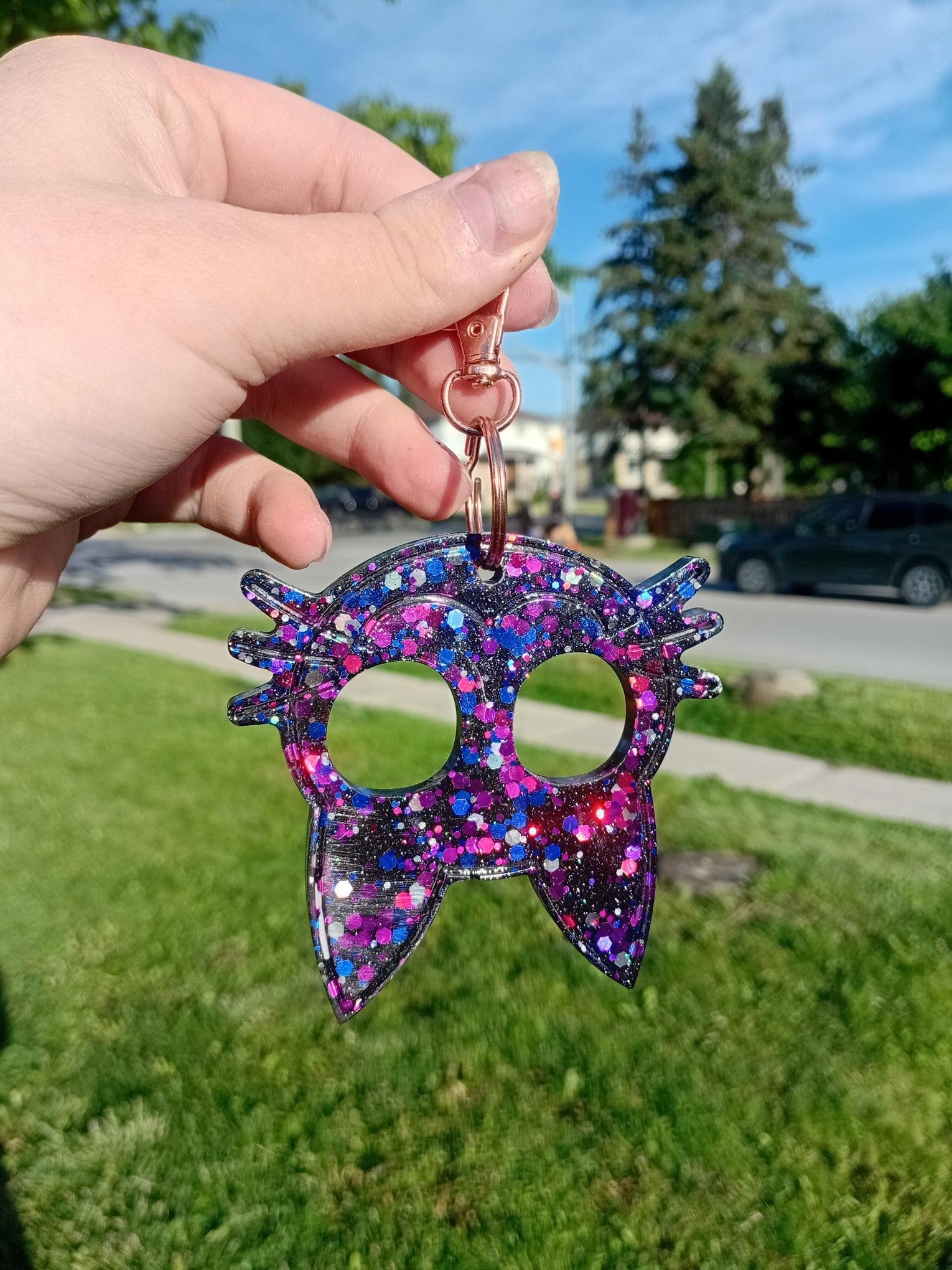 Witches Cat - Self Defense Key Chain